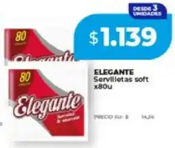 Supermayorista Vital Elegante servilletas soft oferta