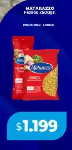Supermayorista Vital Matarazzo fideos oferta