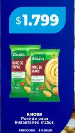 Supermayorista Vital Knorr puré de papa instantáneo oferta