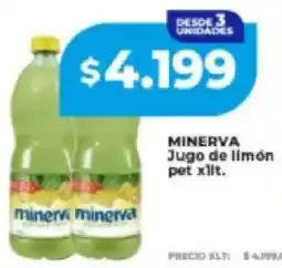 Supermayorista Vital Minerva jugo de limón pet oferta