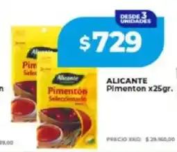 Supermayorista Vital Alicante pimenton oferta