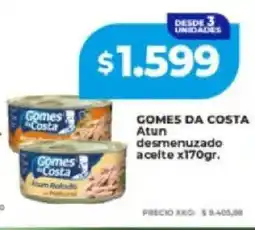 Supermayorista Vital Comes da costa atun desmenuzado aceite oferta