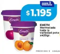 Supermayorista Vital Emeth mermelada toda la varledad pote oferta