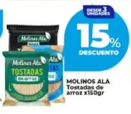 Supermayorista Vital Molinos ala tostadas de arroz oferta