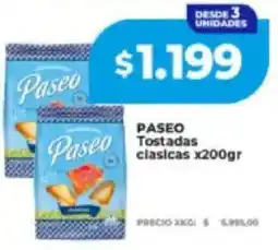 Supermayorista Vital Paseo tostadas clasicas oferta