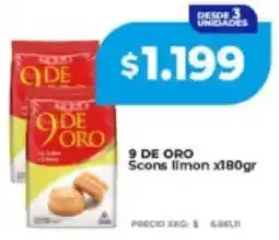 Supermayorista Vital 9 de oro scons limon oferta