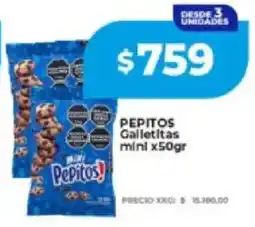 Supermayorista Vital Pepitos galletitas mini oferta