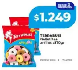 Supermayorista Vital Terrabusi galletitas anillos oferta