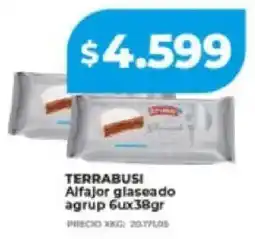 Supermayorista Vital TERRABUSI Alfajor glaseado agrup oferta