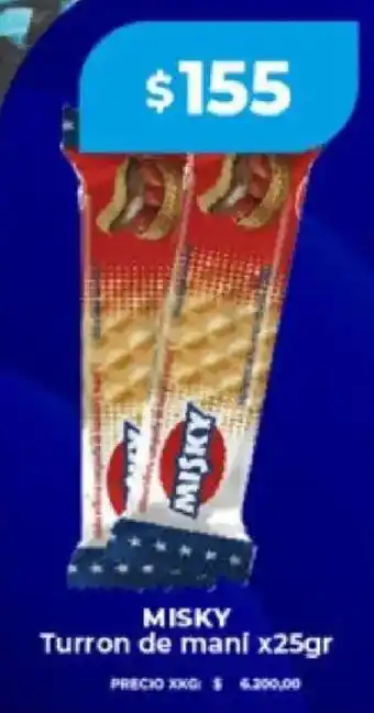 Supermayorista Vital Misky turron de mani oferta