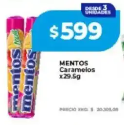 Supermayorista Vital Mentos caramelos oferta