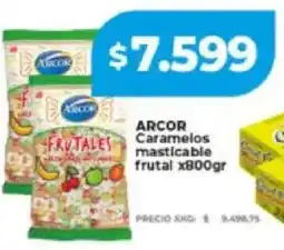 Supermayorista Vital Arcor caramelos masticable frutal oferta