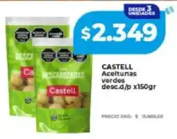 Supermayorista Vital Castell aceitunas verdes desc.d/p oferta