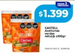 Supermayorista Vital Castell aceitunas verdes rell.d/p oferta