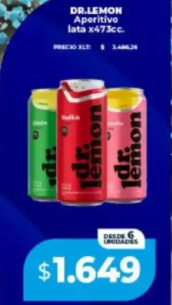 Supermayorista Vital Dr.lemon aperitivo lata oferta