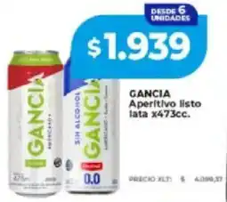 Supermayorista Vital Gancia aperitivo listo lata oferta