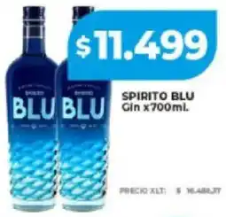 Supermayorista Vital Spirito blu gin oferta