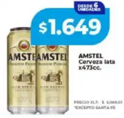 Supermayorista Vital Amstel cerveza lata oferta
