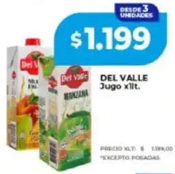 Supermayorista Vital Del valle jugo oferta