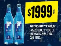 Supermercados Yaguar Blue frizze oferta