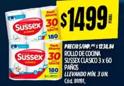 Supermercados Yaguar Sussex clasico rollo de cocina oferta