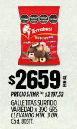 Supermercados Yaguar Terrabusi galletitas surtido variedad oferta
