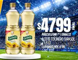 Supermercados Yaguar Cocinero aceite giraso oferta