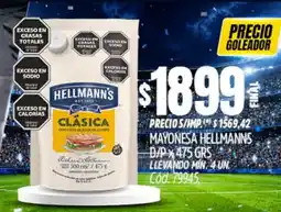 Supermercados Yaguar Hellmann's mayonesa d/p oferta