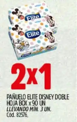 Supermercados Yaguar Elite pañuelo disney doble hoja box oferta