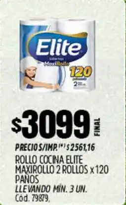 Supermercados Yaguar Elite rollo cocina maxirollo oferta