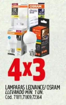 Supermercados Yaguar ledvance/osram lamparas oferta