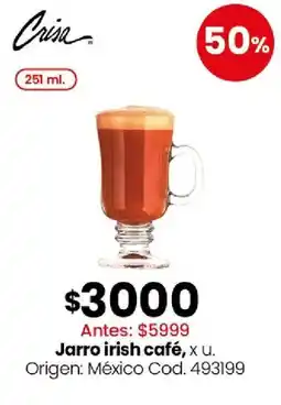 Coto Crisa jarro irish café oferta