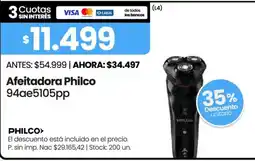 Changomas Philco afeitadora oferta