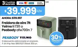 Changomas Yelmo freidora de aire oferta