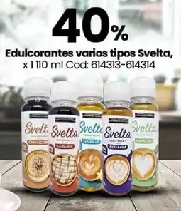 Coto Svelta edulcorantes varios tipos oferta