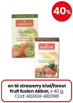 Coto Akbar en té strawerry kiwi/forest fruit fusion oferta