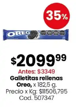 Coto Oreo galletitas rellenas oferta