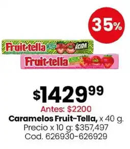 Coto Fruit-tella caramelos oferta