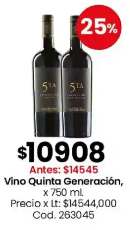 Coto Quinta generación vino oferta