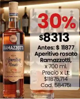 Coto Ramazzotti aperitivo rosato oferta