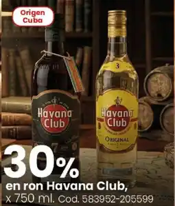 Coto Havana club en ron oferta