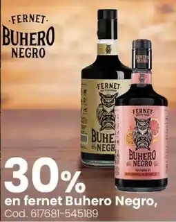 Coto Buhero negro en fernet oferta