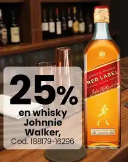Coto Johnnie walker en whisky oferta