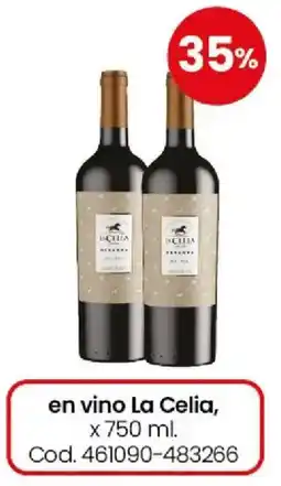 Coto La celia en vino oferta