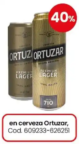 Coto Ortuzar en cerveza oferta