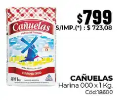 Diarco Cañuelas harina 000 oferta