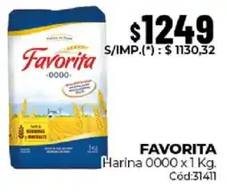 Diarco Favorita harina 0000 oferta