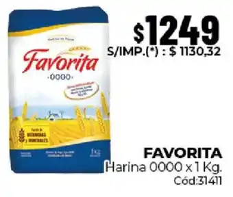Diarco Favorita harina 0000 oferta