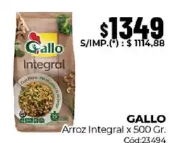 Diarco Gallo arroz integral oferta