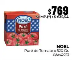 Diarco Noel puré de tomate oferta